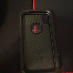 Black, iPhone X phone case